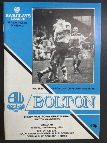 Bolton wanderers wrexham - bolton,