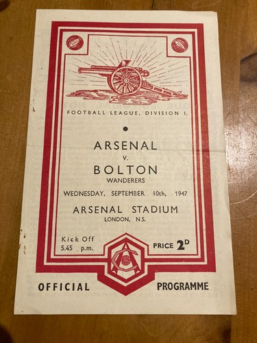 1947 1948 arsenal v bolton - 1948,