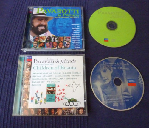 2cd luciano pavarotti friends - luciano,