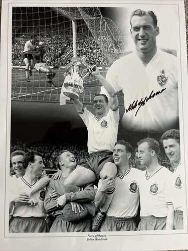 Bolton wanderers nat lofthouse - wanderers,