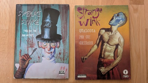 Strange wink someplace - strange,