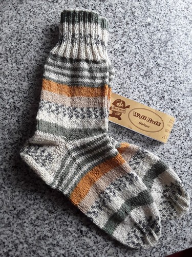 Socken handgestrickt 41 - socken, handgestrickt,