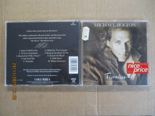 Michael bolton timeless - bolton,