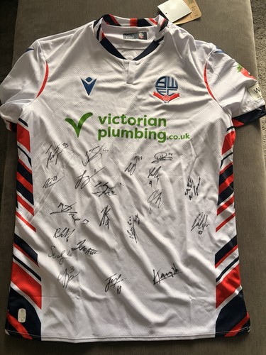 Bolton wanderers signiertes - bolton,