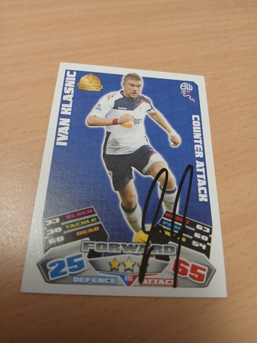 Trading card signiert ivan - signiert,
